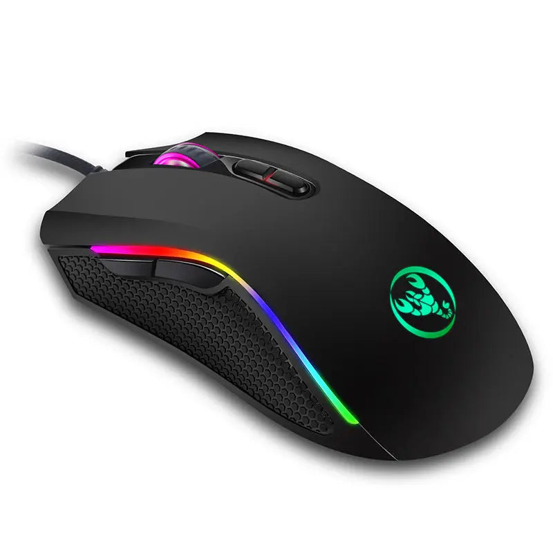 A869 3200 DPI RGB Gaming Mouse 6 Buttons, Optical USB Mouse for PC & Laptop PERSIAN store