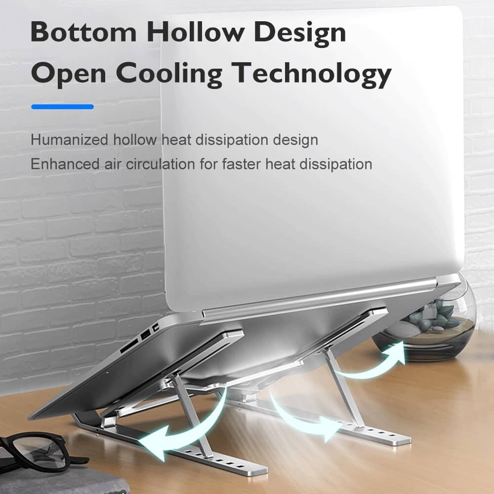 Foldable Adjustable Aluminum Laptop & Tablet Stand – Ergonomic & Portable PERSIAN store