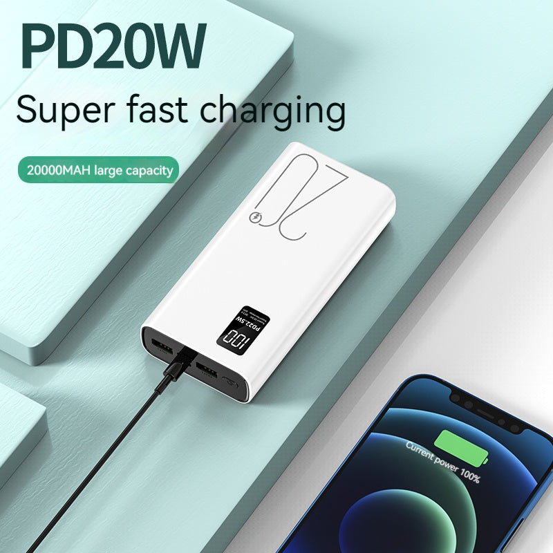 BOXUY 20000mAh Power Bank | 22.5W Fast Charging USB-C PERSIAN