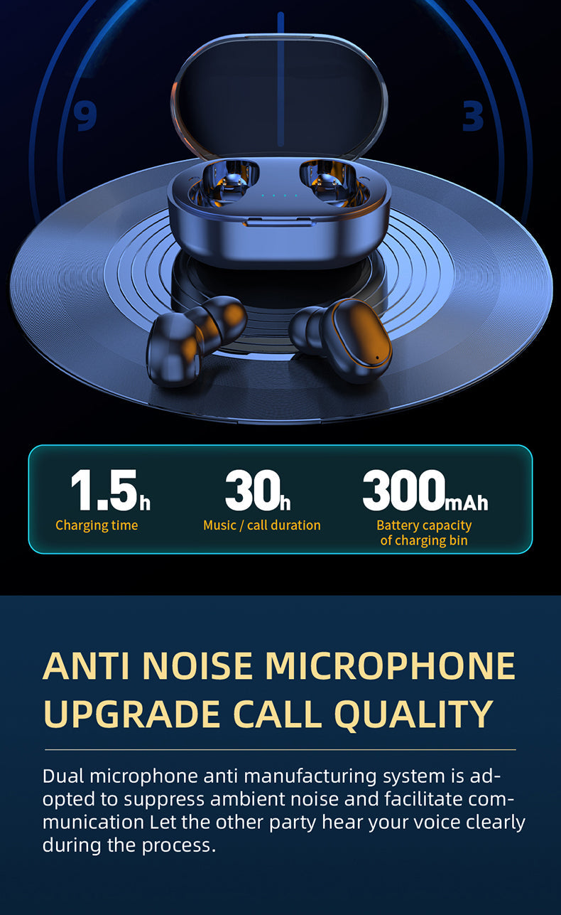 A6R Mini Wireless Earbuds | Bluetooth 5.1 Low Latency PERSIAN