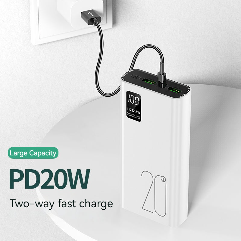 BOXUY 20000mAh Power Bank | 22.5W Fast Charging USB-C PERSIAN