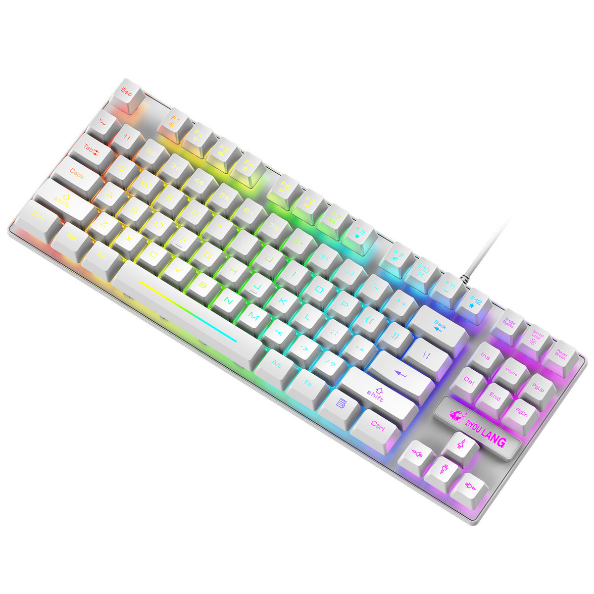 K16 87-Key RGB Wired Gaming Keyboard PERSIAN store